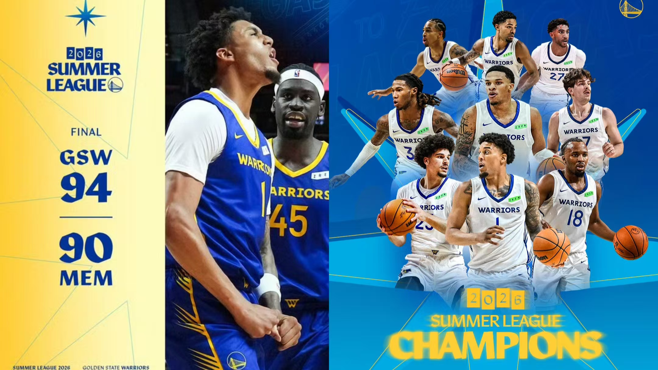 Golden State Warriors vinder Summer League-titlen efter 13 år